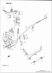 Bracket comp,rear br (43275-38A00-000)