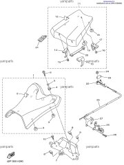 Крепление сиденья (39P-24728-00-00)
