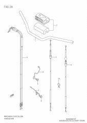Cable set, thr rm-z4 (58301-35G00-000)