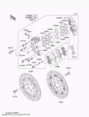 Суппорт-SUB в сборі,FR,R ZR1000-A (430800002483)