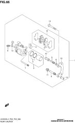 Caliper, rear uh125/ (69100-03H20-000)