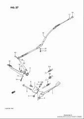 Cap,prop stand bolt (43575-24B00-000)