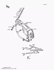 Ковпачок,рульовий шток ZX600-A1 (110121442)