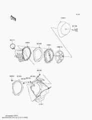 Корпус-повітряний фільтр KX250-R1 (110110048)