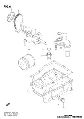 Chain, oil pump gw25 (16310-48H00-000)
