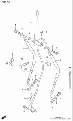 Clamp,abs sensor,for (55732-27E50-000)