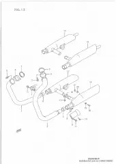 Clamp,connector,lh (14460-38B02-000)