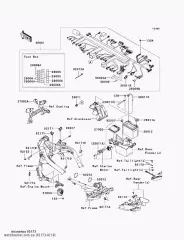Зажим,FUSE BOX KLE650CAF (921730218)