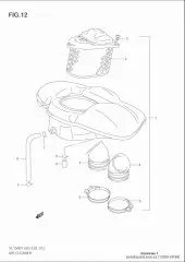 Cleaner assy vl1500/ (13700-10F00-000)