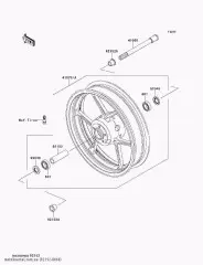 Хомут,передня втулка,L=98 ZR750-J1H (921520068)