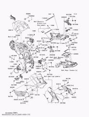 Кришка-бокова,KNEE GRIP,LH, ZX140 (36001006917P)