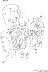 Cover radiator (17761-39A01-33J)