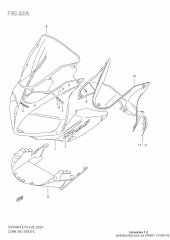 Cowling sv650s/k4 (94401-17G00-YU9)