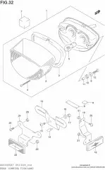 Cushion rear comb. 2 (33652C09400J000)
