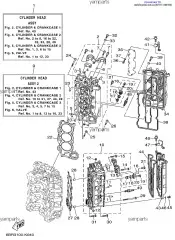Головка блока цилиндров левая (6P2-11120-01-00)