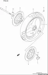 Disc, front brake (59220-32C80-000)
