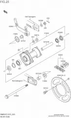 Drum-assy,rear brake (K4103-41303-000)