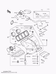 Елемент-повітряний фільтр ZX750-J1 (110131210)