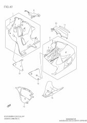 Emblem, cowling unde (68191-24F40-ABK)
