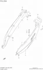 Emblem gsx600f/y (68131-08F40-BC8)