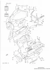 Emblem,cowling under (68181-17D00-0NE)