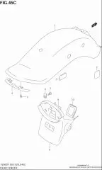 Fender vz800/y (63110-48E50-33J)