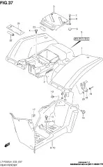 Fender,rear(red) (63111-05G01-YT9)