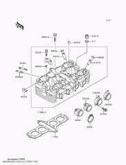 Прокладка-головки,циліндр ZX750-E1 (110041101)