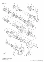 Gear,sub t/m driven (29421-03G00-000)