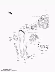 GUIDE-CHAIN,FR KLX125CAF (120530127)