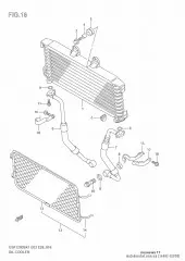 Guide gsf1200/k2- (16492-32F00-000)