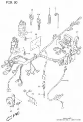 Harness wiring gsf60 (36610-26E40-000)