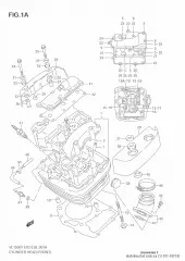 Head, cylinder vl150 (11101-10F10-000)