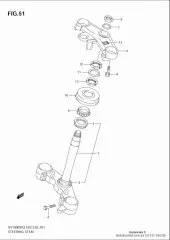 Head, steering sv100 (51311-16G20-000)