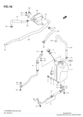 Hose comp,oil cooler (16460-45G00-000)