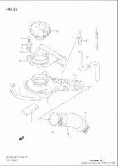 Hose inlet vl1500 (44422-10F00-000)
