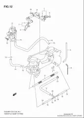Hose,isc valve dl650 (13697-27G00-000)