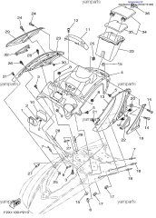 Накладка левая (F2X-U377H-10-00)