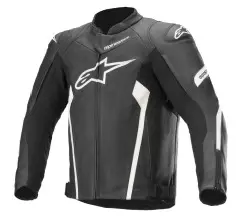 Мотокуртка Alpinestars FASTER V2, Чорний/Білий, 48