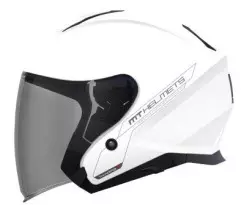 Шолом MT THUNDER 3 SV JET SOLID PEARL, Білий, XS