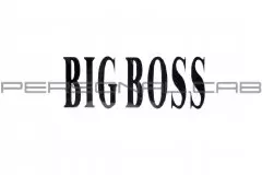 Наклейка декор BIG BOSS (18x7.5) (mod:5944)