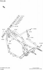 Nut steering stem vz (K9201-51848-000)