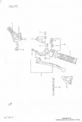 Nut,cable adjuster l (57442-11010-000)