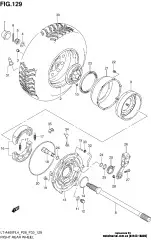 O ring,rr brake cam (64443-18A00-000)