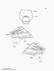 PATTERN,SHROUD,LWR,LH KDX220-A (560660394)