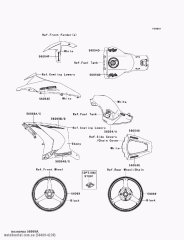 PATTERN,SIDE COWL.,LH,FR ZX100 (560694239)