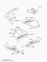 PATTERN,UPP COWLING,L ZX900-F2 (560661441)