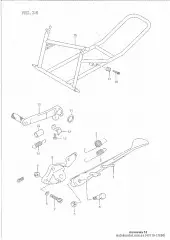 Pedal comp,brake (43110-17E00-000)