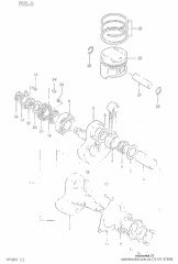 Pin,piston (12151-37400-000)