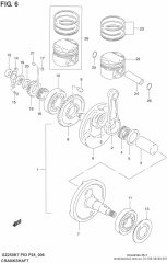 Piston set (12100-38200-050)